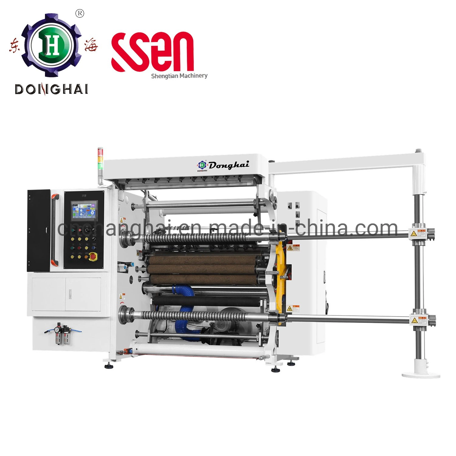 Donghai Brand Lfq-a High Speed Film and Paper Slitting Rewinding Machine 400m/Min