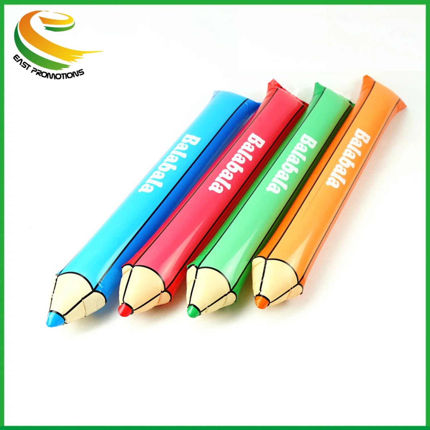 Factory Custom Pen Shape PE Inflatable Cheering Air Sticks for Promotional Gifts