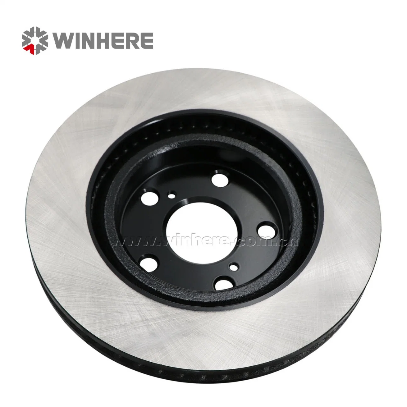 High-performance HC Painted/Coated Car Spare Parts Ventilated Brake Disc(Rotor) with ECE R90