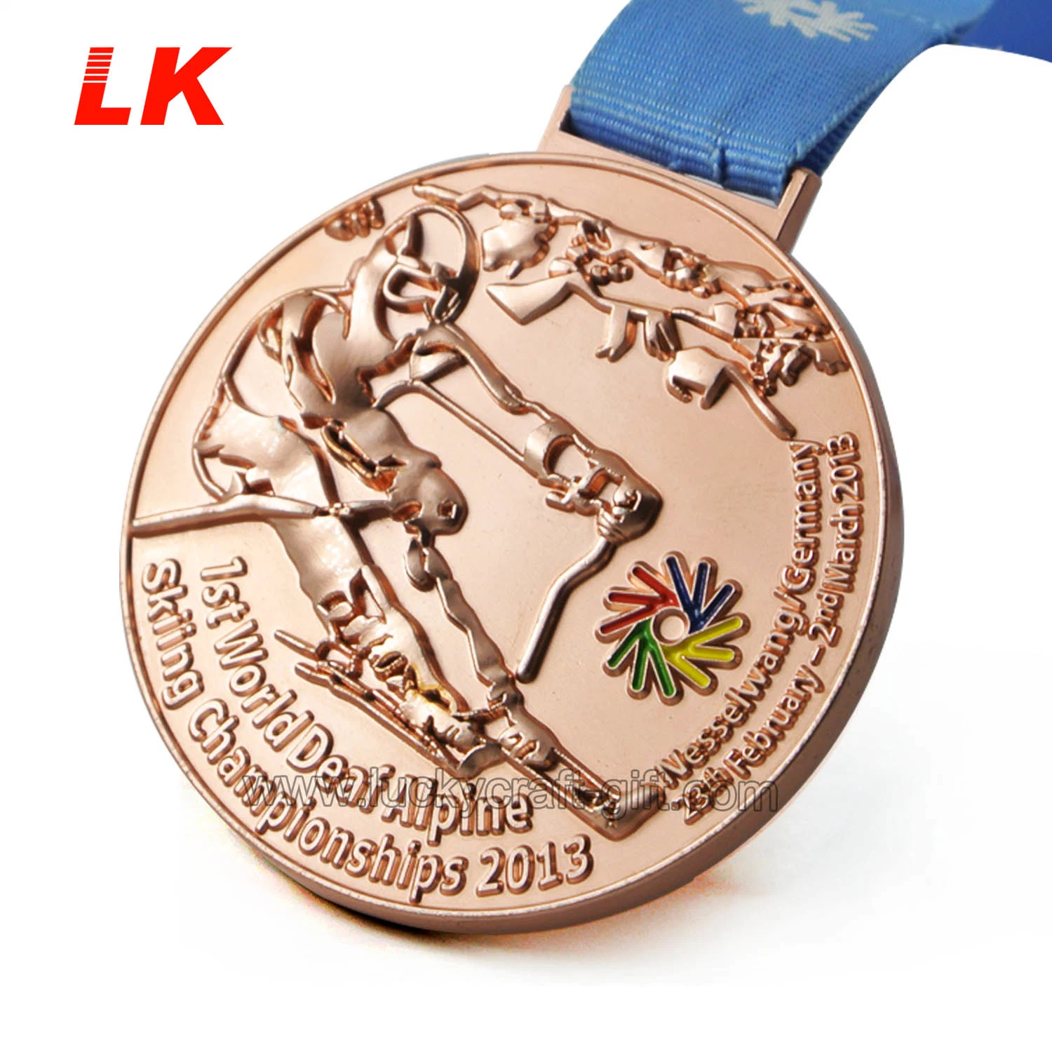 Premio de metal de deporte personalizadas medallas para el Karate