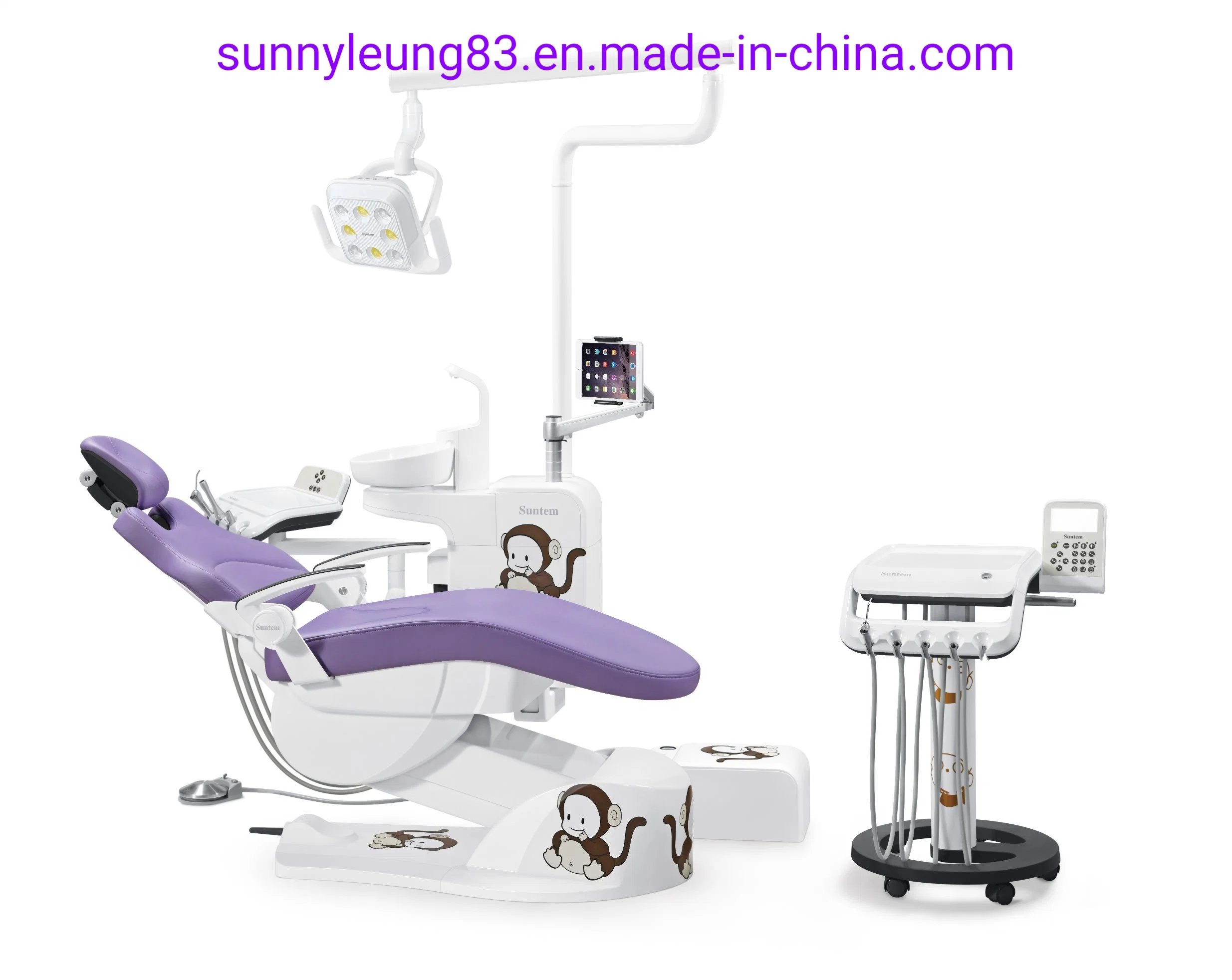 Suntem Dental Unit St-Anna mit europäischem Design/Kinderstuhl/Öko-Leder