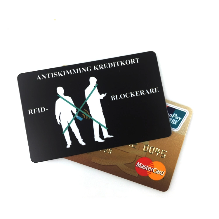 RFID Blocking Card 13.56MHz Contactless NFC Bank Credit Card Blocker