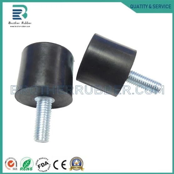 M5 M6 M7 M8 Screw Mount Foot Rubber Mounting Feet with Stud