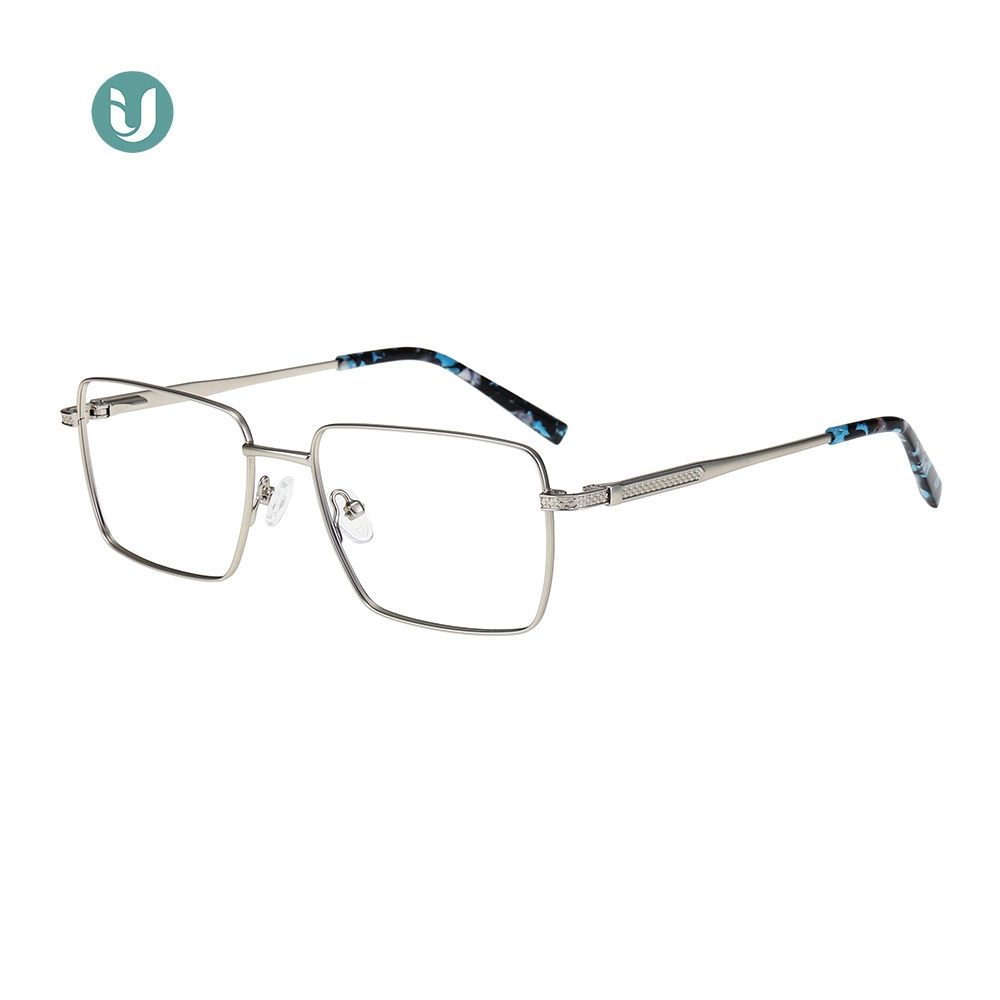 Wholesale Man Eyewear Optic Metal Eyeglass Glass Frame for Men