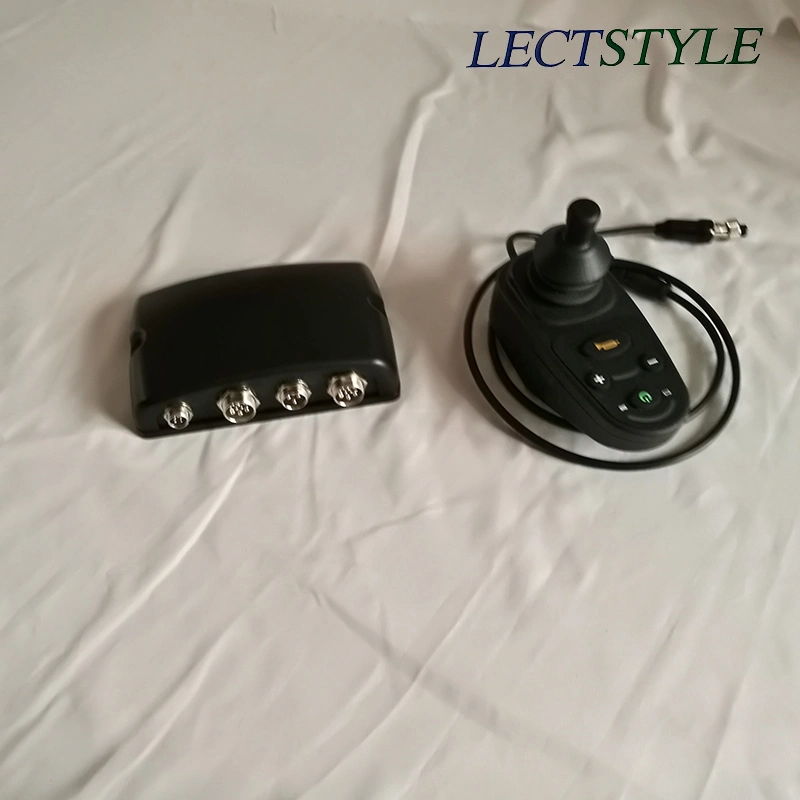 24V 180W DC Left & Right Brushless Electric Mobility Motor with Joystick Lever and Controller