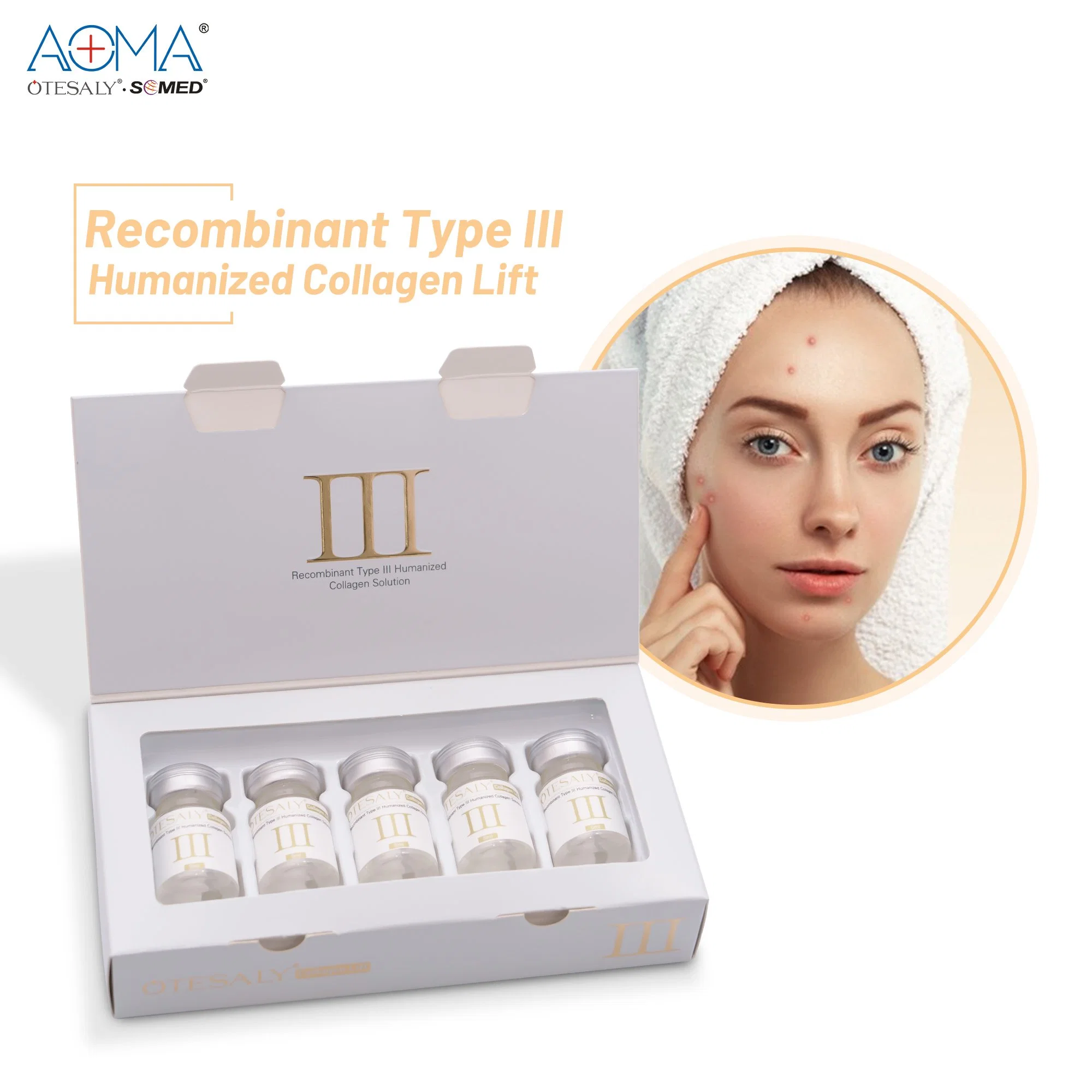 5ml 5 viales cada caja piel blanqueando solución de mesoterapia Alta Calidad Arbumin Vita Min C Precio Otesaly Mayoreo facial blanqueador Inyección de Mesoterapia