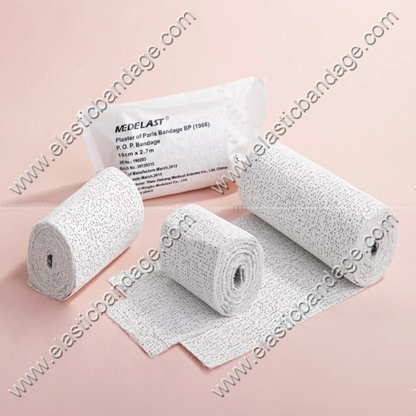 Plaster of Paris Pop Bandage for Orthopaedic Use Cast Bandage