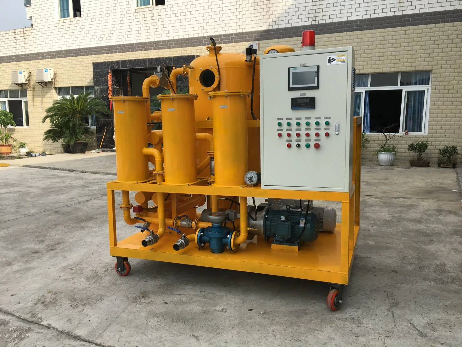 High Vacuum Purifier Transformer Oil Purification Plant