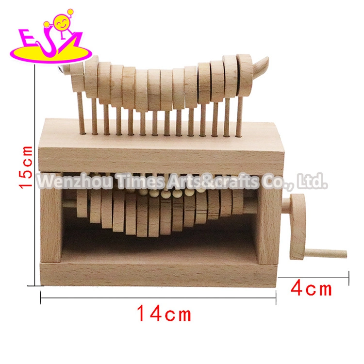 Unique Design Movements Wooden Music Box for Kids W07b072