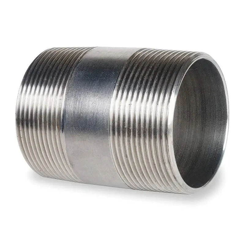 Stainless Steel Threaded Fitting Pipe Nipple