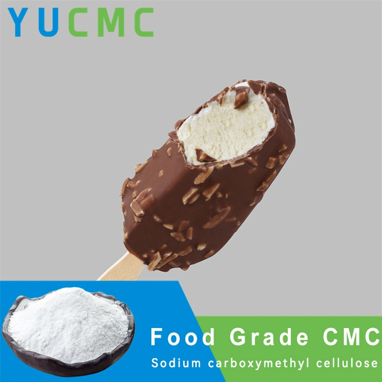 Yucmc Price Stabilizer in Products Gum LV for Sale Ice Cream Powder Food Grade Sodium Carboxymethyl Cellulose CMC