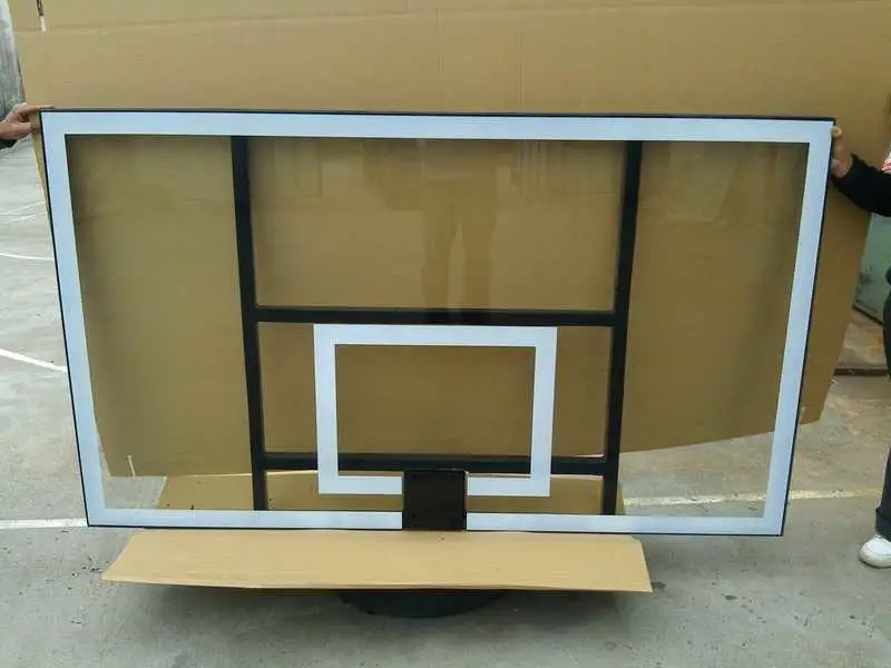 Tipo de Spalding Baloncesto Backboards OEM de fabricación de vidrio de seguridad