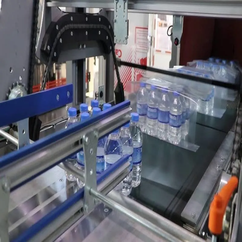 Automatic L Type Bottled Pure Mineral Drinking Water PE Film Shrink Packing Machine