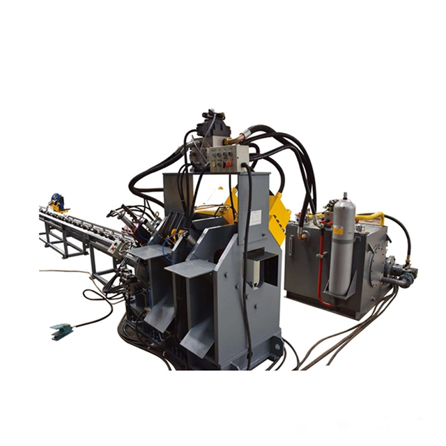 Electric Automatic CNC Flat Bar Punching Shearing Marking Machine Production Line for Steel Structure for Sale