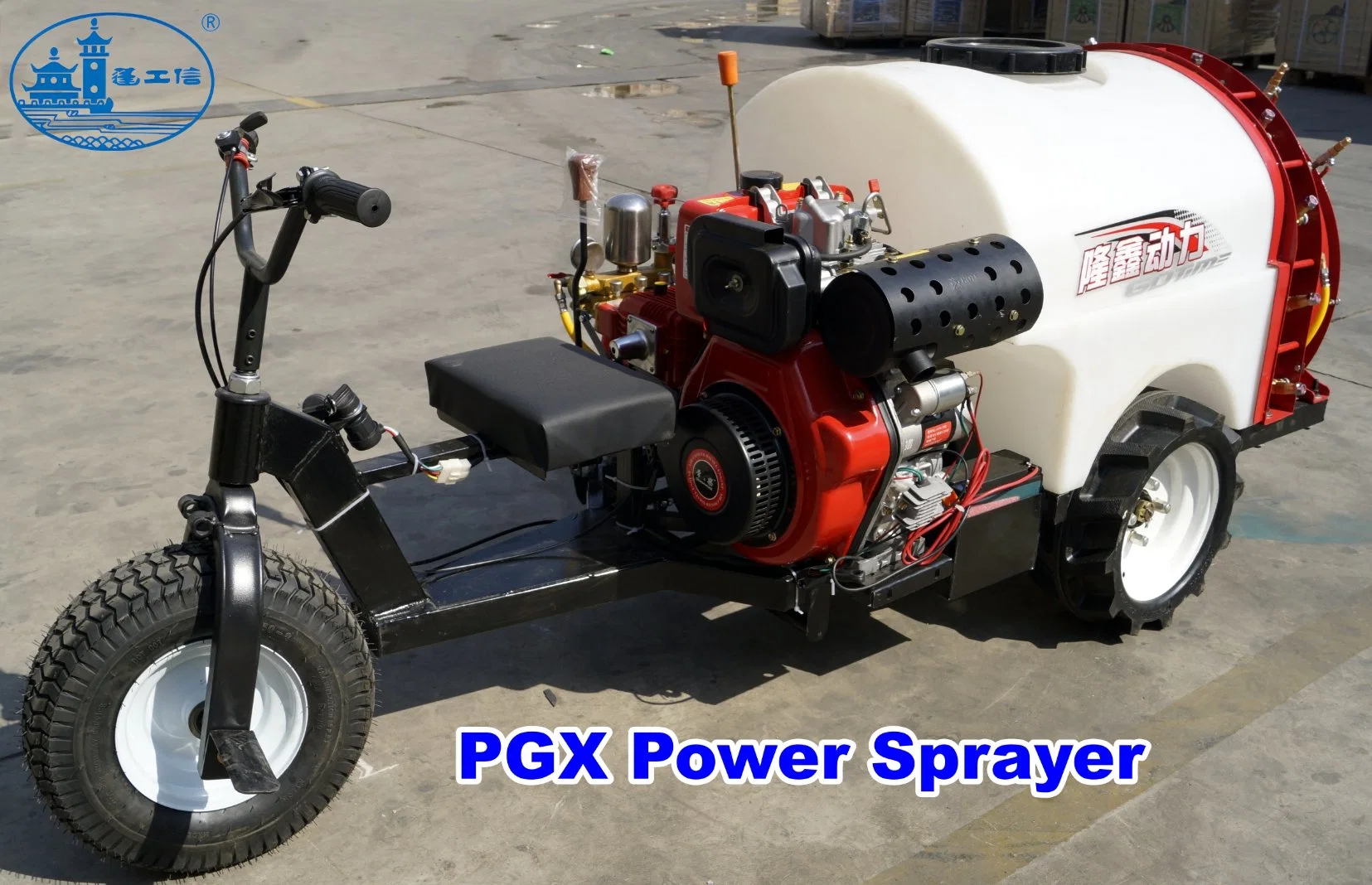 محرك مكسرات البنزين الزراعية ذاتية الدفع Agro Air Pulting Sprayer