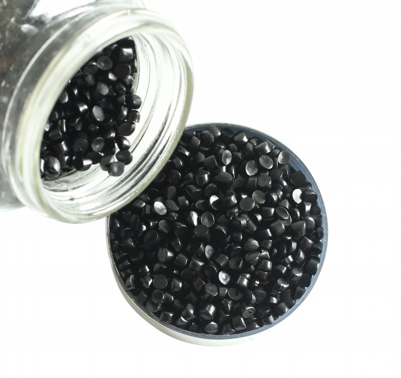 50% Black Color White Color Masterbatch for Injection Plastic