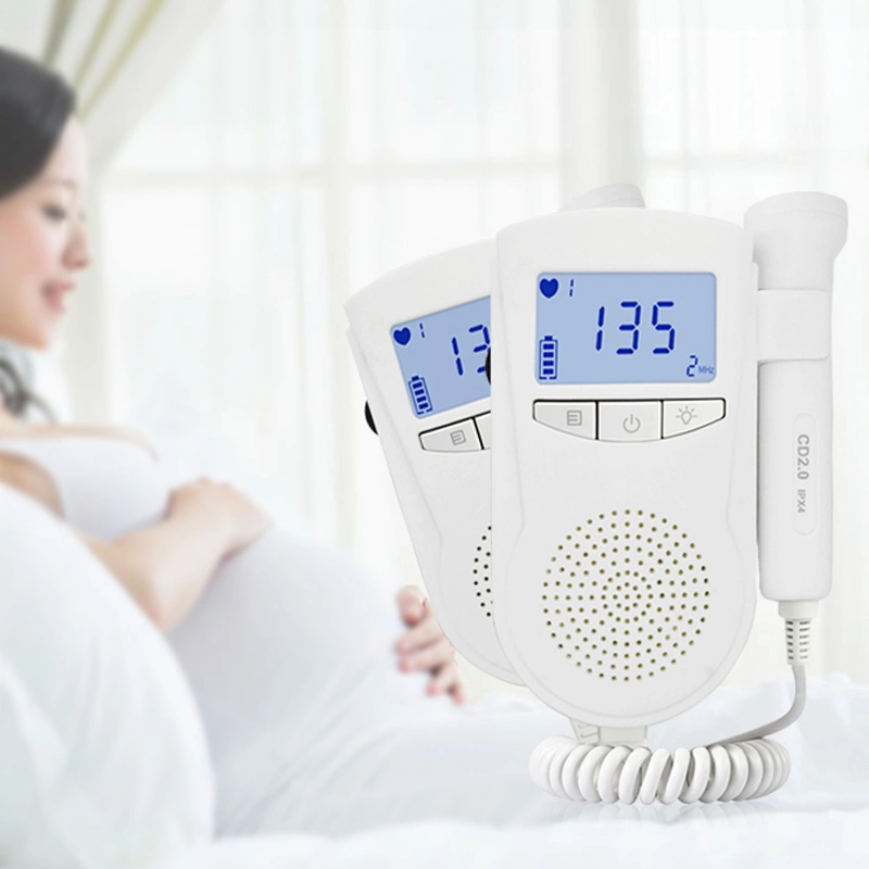 Doppler Fetal Medical Ultrasound High Fidelity Sound Portable Baby Heart Monitor