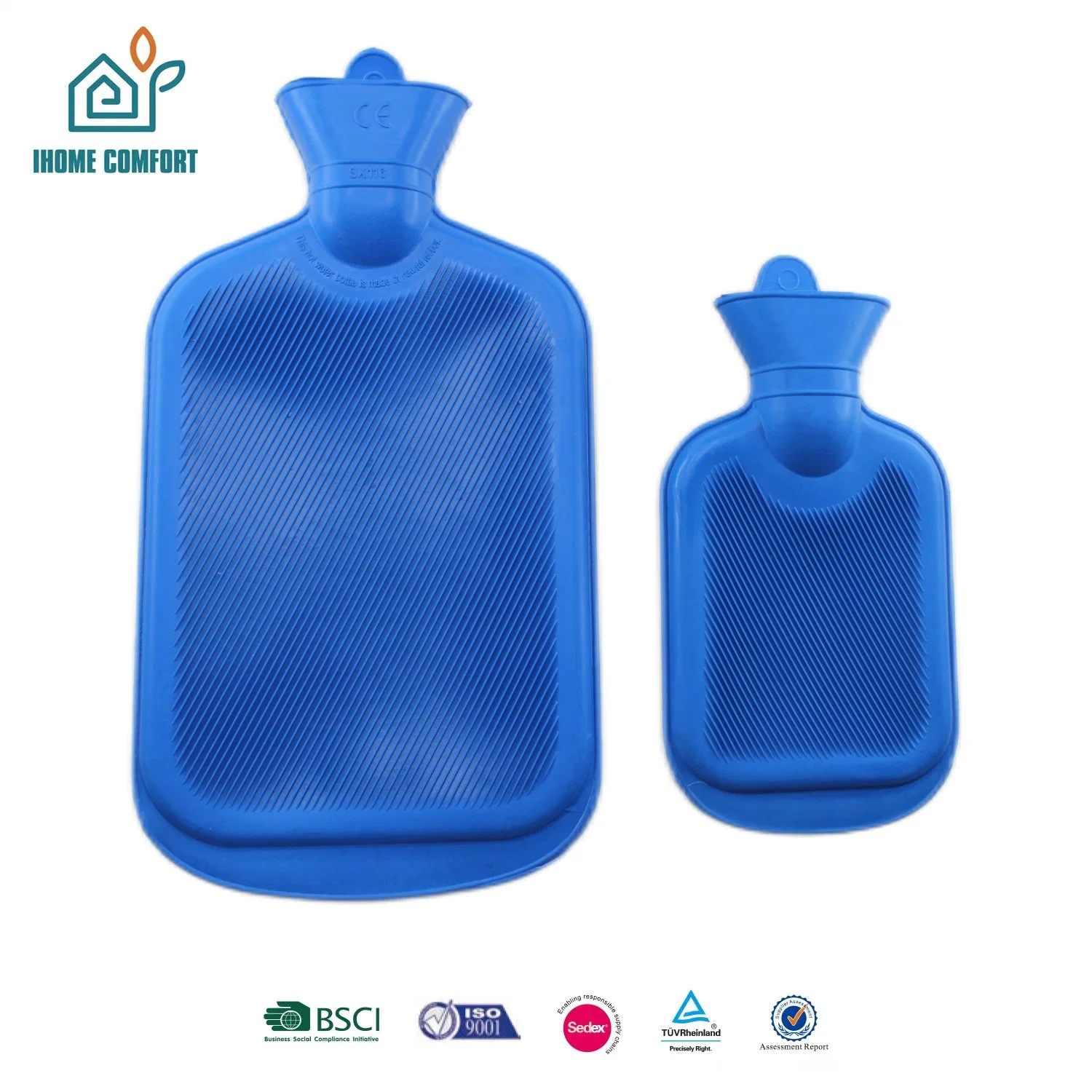 Rubber Classical Hot Water Bottle Thickened Portable Water-Filled Explosion-Proof Daily Use Product