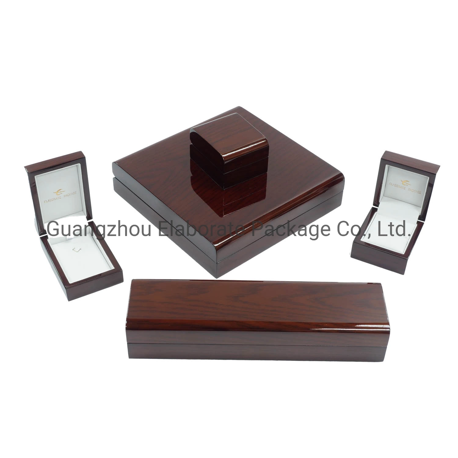 Luxury Dark Piano Lacquered Wooden Jewelry Packing Case China Manufacturer