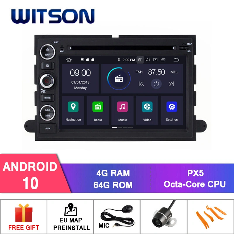 Witson Android 10 DVD видео плеер для Ford Explorer Freestyle аудиосистемы автомобиля мультимедийной системы GPS