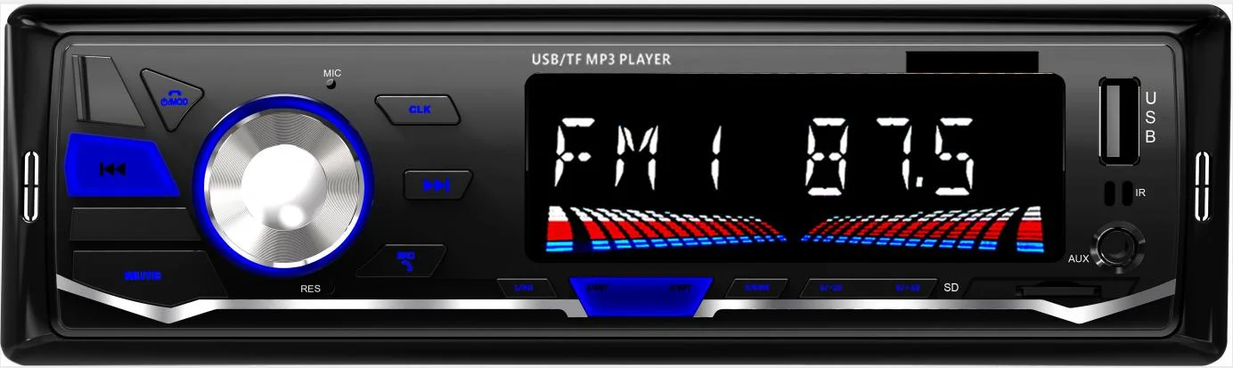 High quality/High cost performance  Car MP3 Player with Bluetooth USB LCD 7388IC