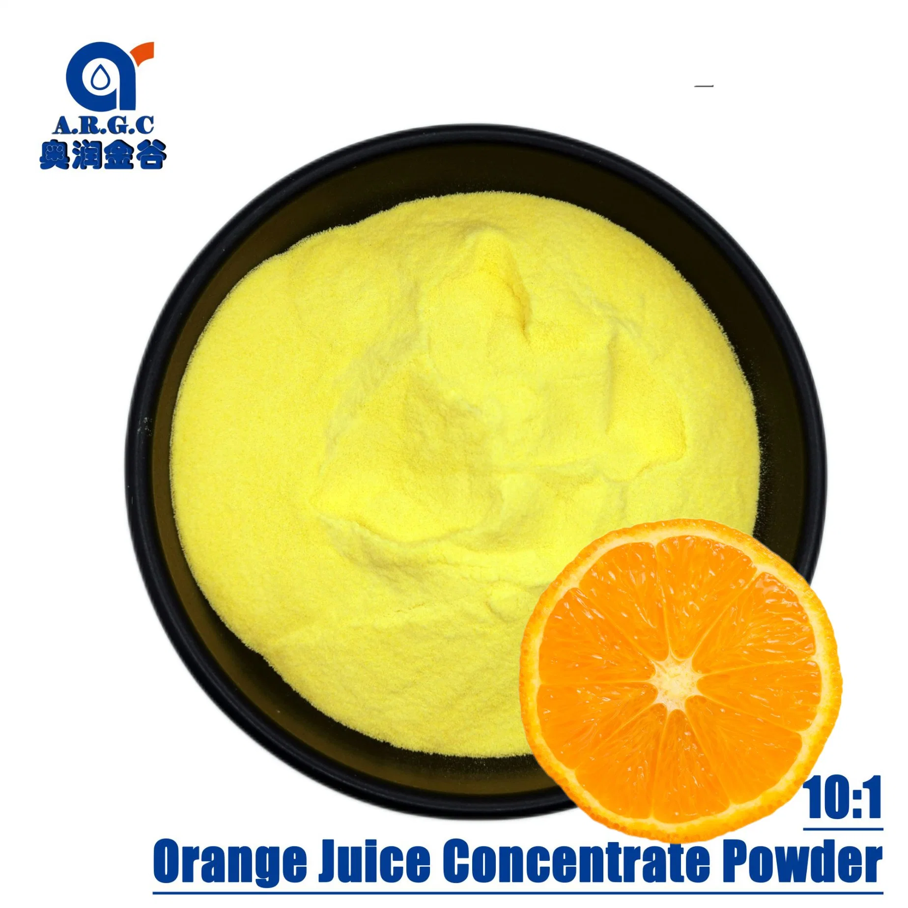 Échantillon gratuit concentré de jus d'orange poudre 100 mesh