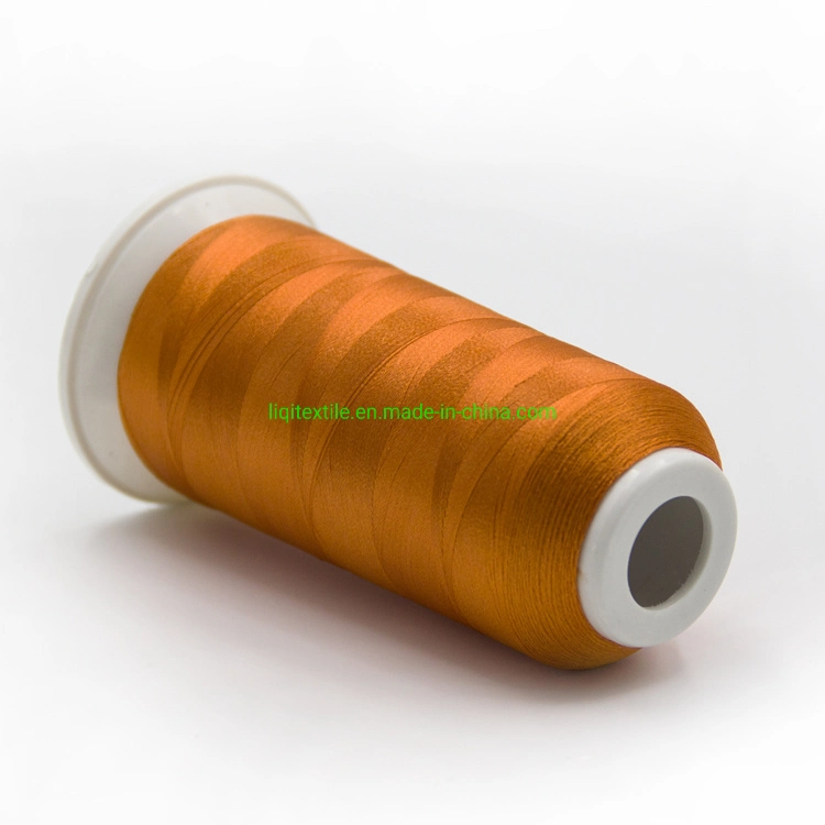 High-Tenacity 100% 120d/2 Polyester Filament Embroidery Thread