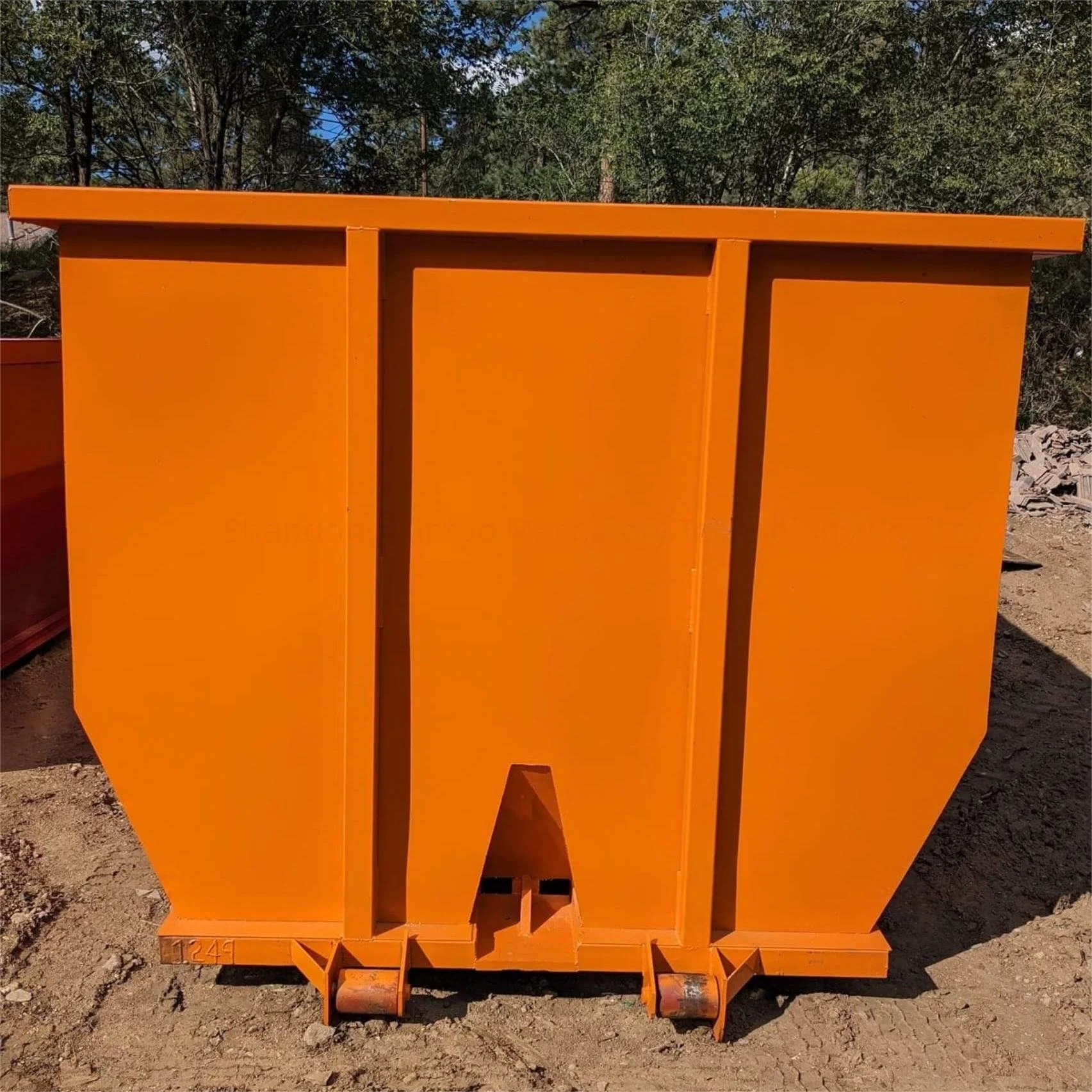 Inexpensive Heavy Duty Stainless Steel Hook Lift Bin