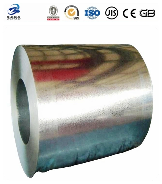 Zinc Coated Steel SGCC SPCC Dx51d CRC Dx51d 0.25mm 0.35mm Thick Galvanized Galvanised Steel Coil 40 60GSM for PPGI /Construction /Roof Sheet