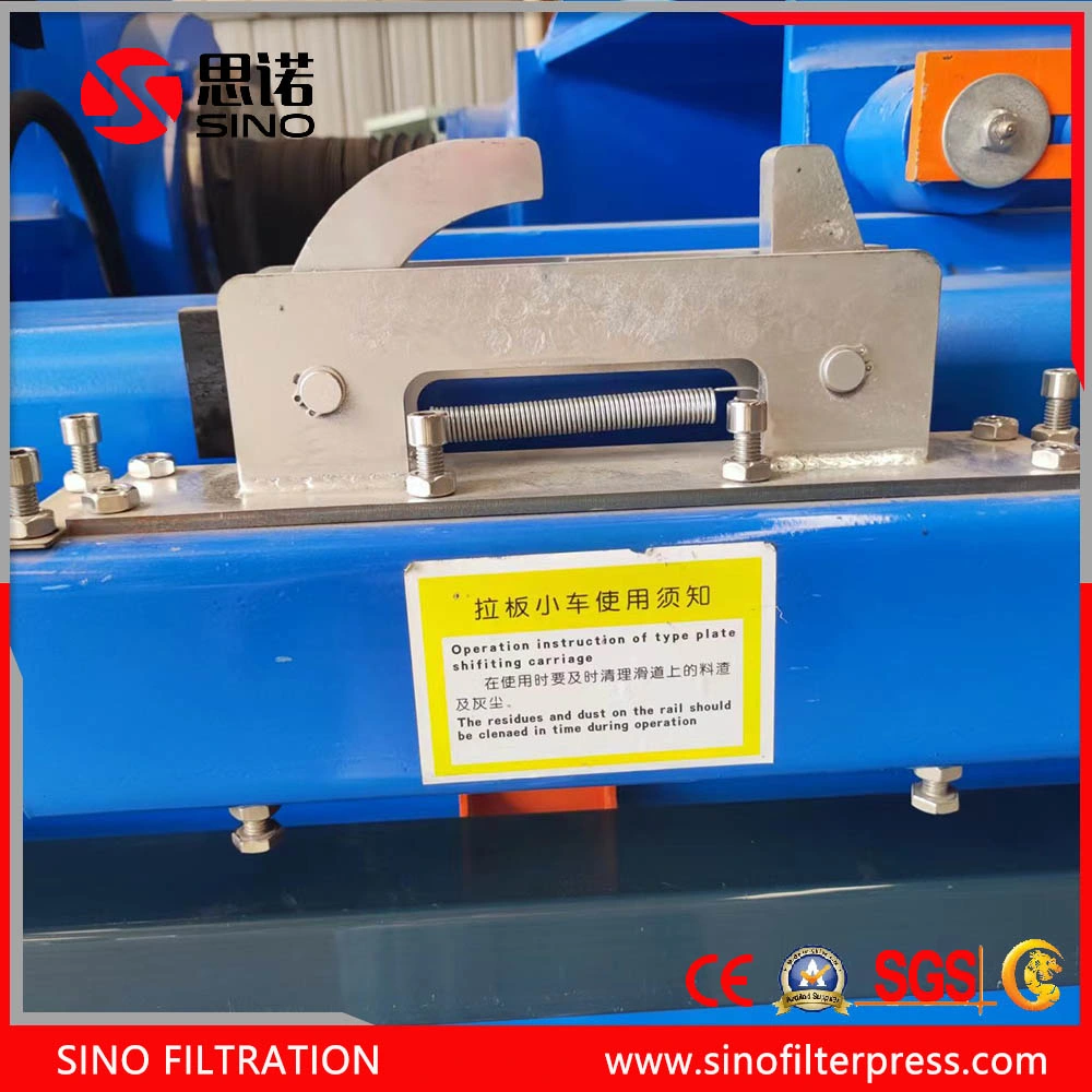 Carbon Steel Filter Press Machine for Water Treatment Plant