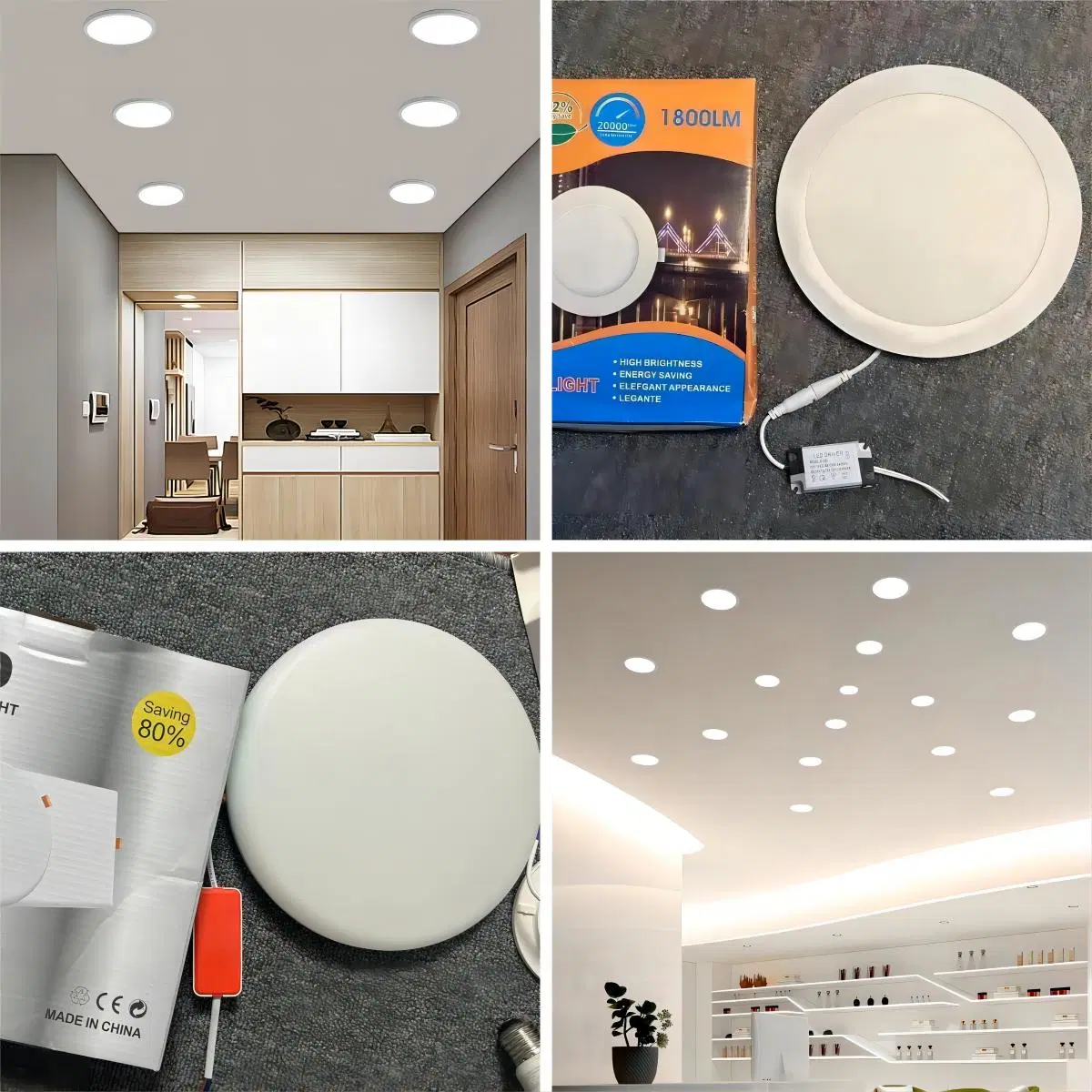 Precio mayorista Guzhen Zhongshan Interior Cocina principal personalizada lámpara interior residencial LED Downlight resistente al agua abajo Fabricante de accesorios de iluminación en China