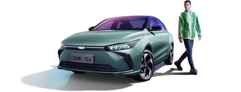 Carro Eléctrico puro Fast 150km/h EV SUV mais barato Car 2022 620km delicado Tiger novos veículos de Energia Jihe G6