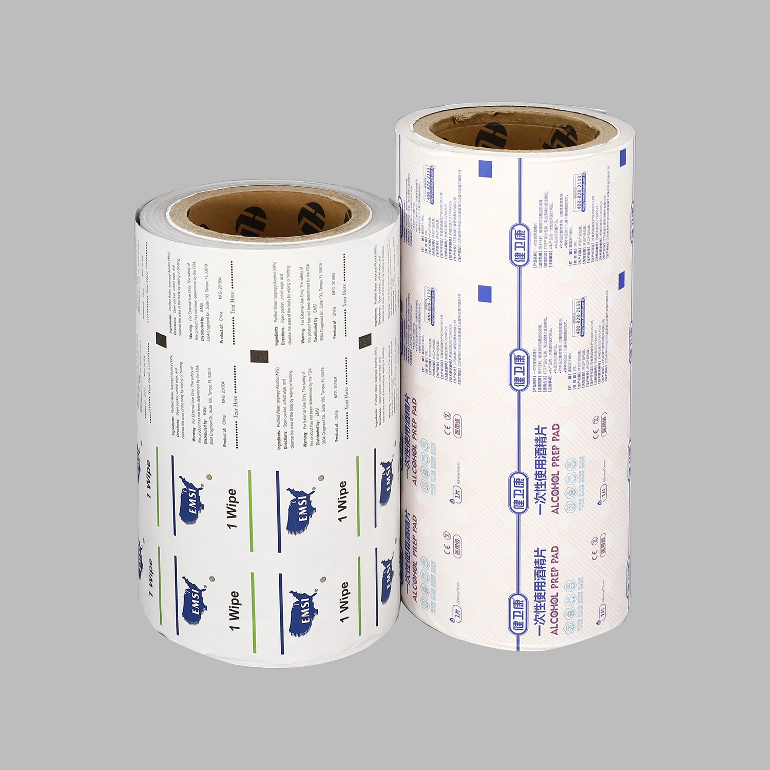 Medical Disinfection Wound Sterilization Alcohol Cotton Packing Paper