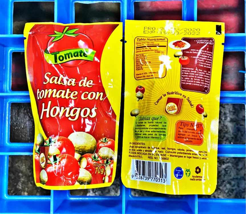 Mini Ketchup salsa con el servicio de OEM