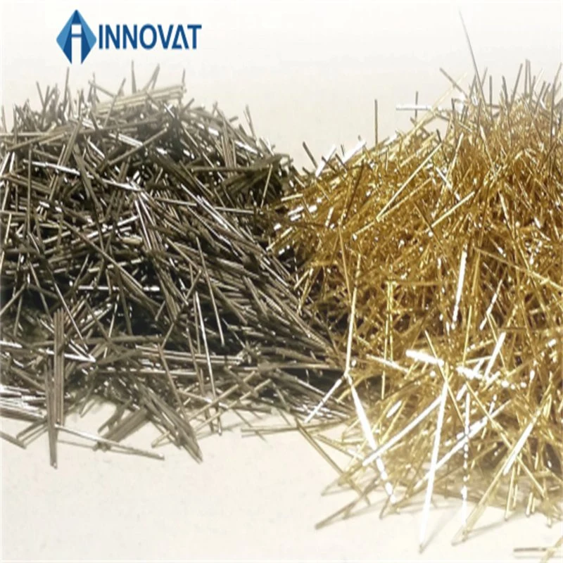 Stainless Steel Concrete Fibers High Tensile Strength Micro Steel Fiber for Concrete Uhpc