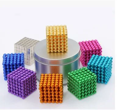 Magnetischer Kugeldurchmesser 3mm 5mm Neodym Neo Cube Magnet für Magnetisches Spielzeug