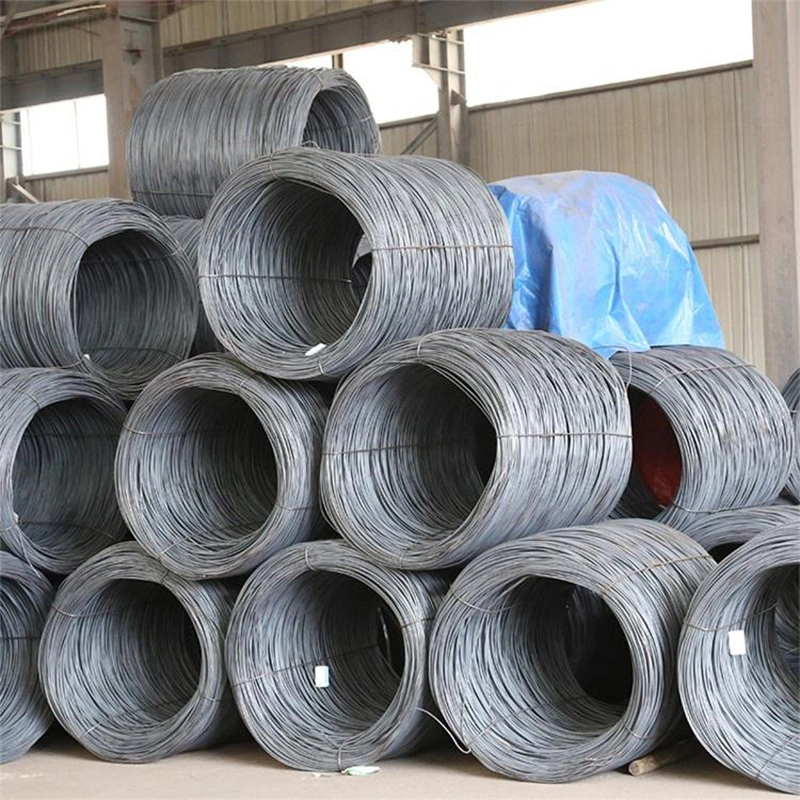 Hot Rolled Steel Wire Rod Low Carbon Q195 Q235 SAE1008 6.5mm 8mm 10mm 12mm