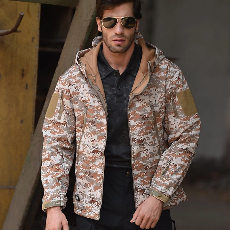 OEM militares Secadora de Roupa Combat tático Acessórios militares uniforme macio Casaco estilo Bomber Shell