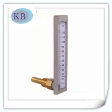 Mercury Glass Brass Scoket Thermometer