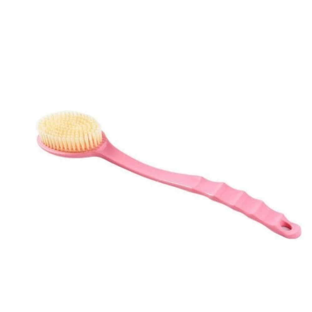 Long Handle 2in1 Body Bath Brush with Soft Bristles and Loofah Mi24969