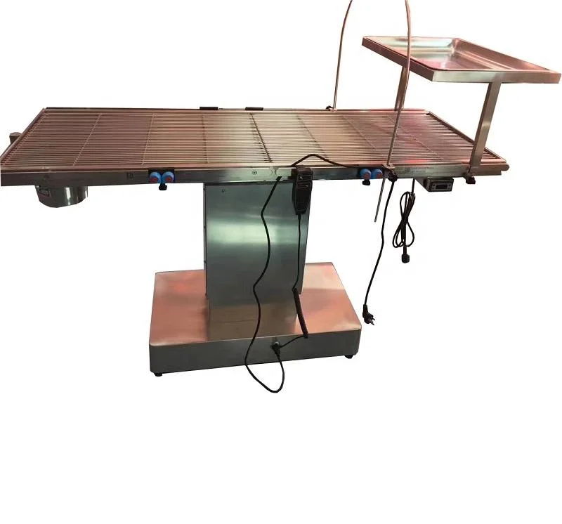 Yuever Medical Thermostatic Two-Way Tilting Lifting Veterinary Medical Operating Table for Vet