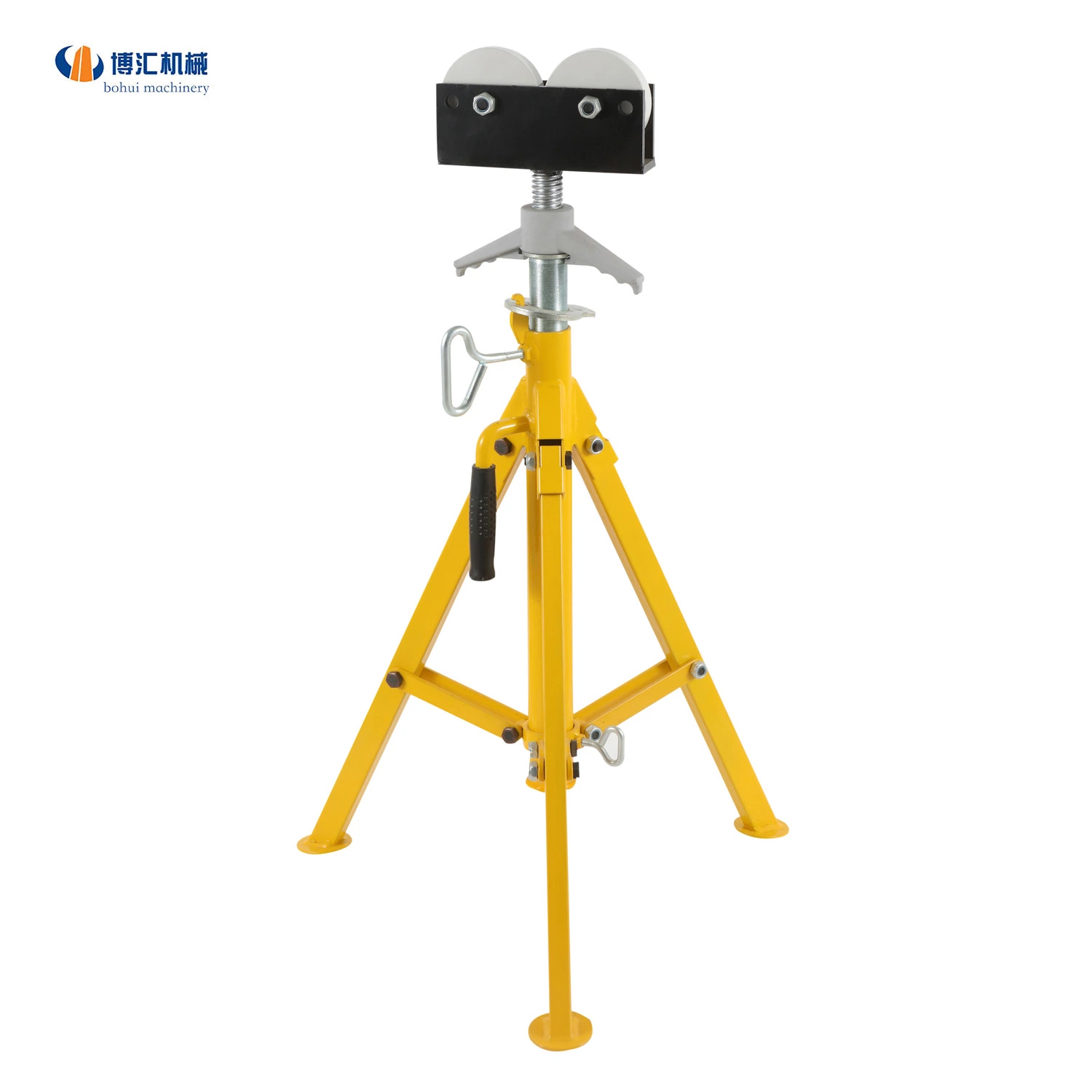 Stainless Steel Body Pipe Stand Pipe Support with Roller Head