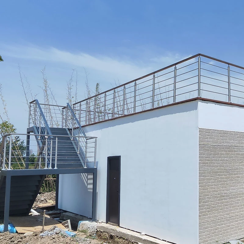 European Standard Light Steel Frame Prefabricated Luotong Camp Office Fast Construction