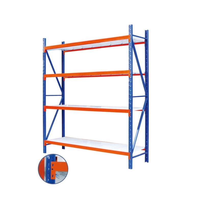 Manufacture Supermarket Equipment, Metal Shelving Customizable Size Heavy-Duty Warehouse Rack