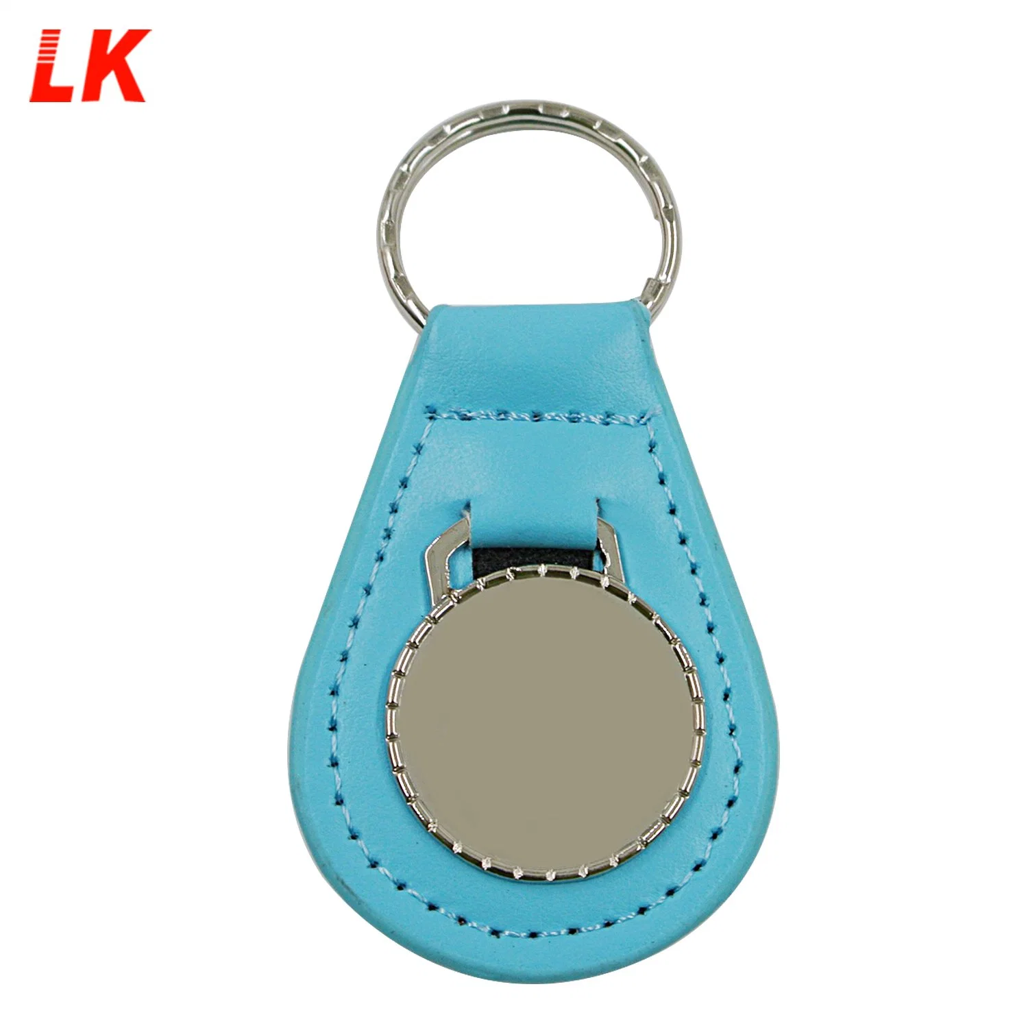 Promotional Custom Genuine Leather Car Brand Logo Key Chain Keychain