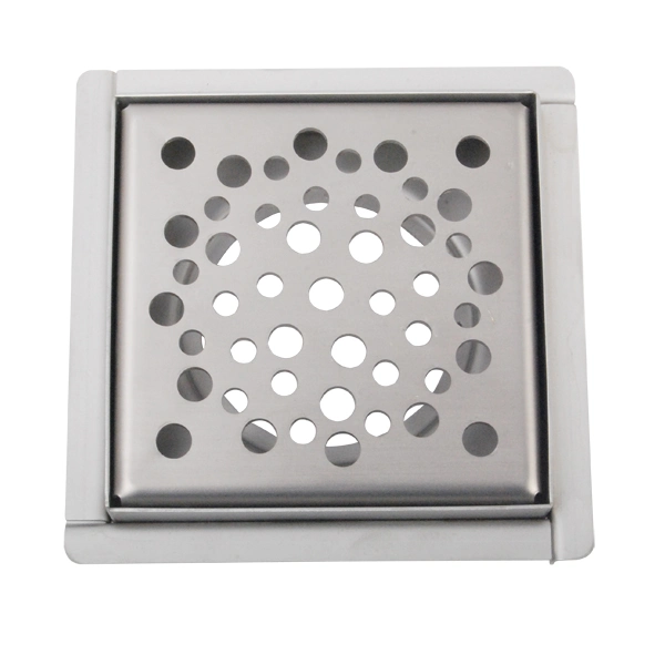 Bathroom Accessories Floor Drain Covers Stainless Steel Drainer Tile Shower Floor Drain