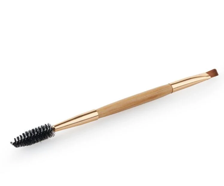 Custom Double End Brush Eyebrow Brush and Eyelash Mascara Wand Brush