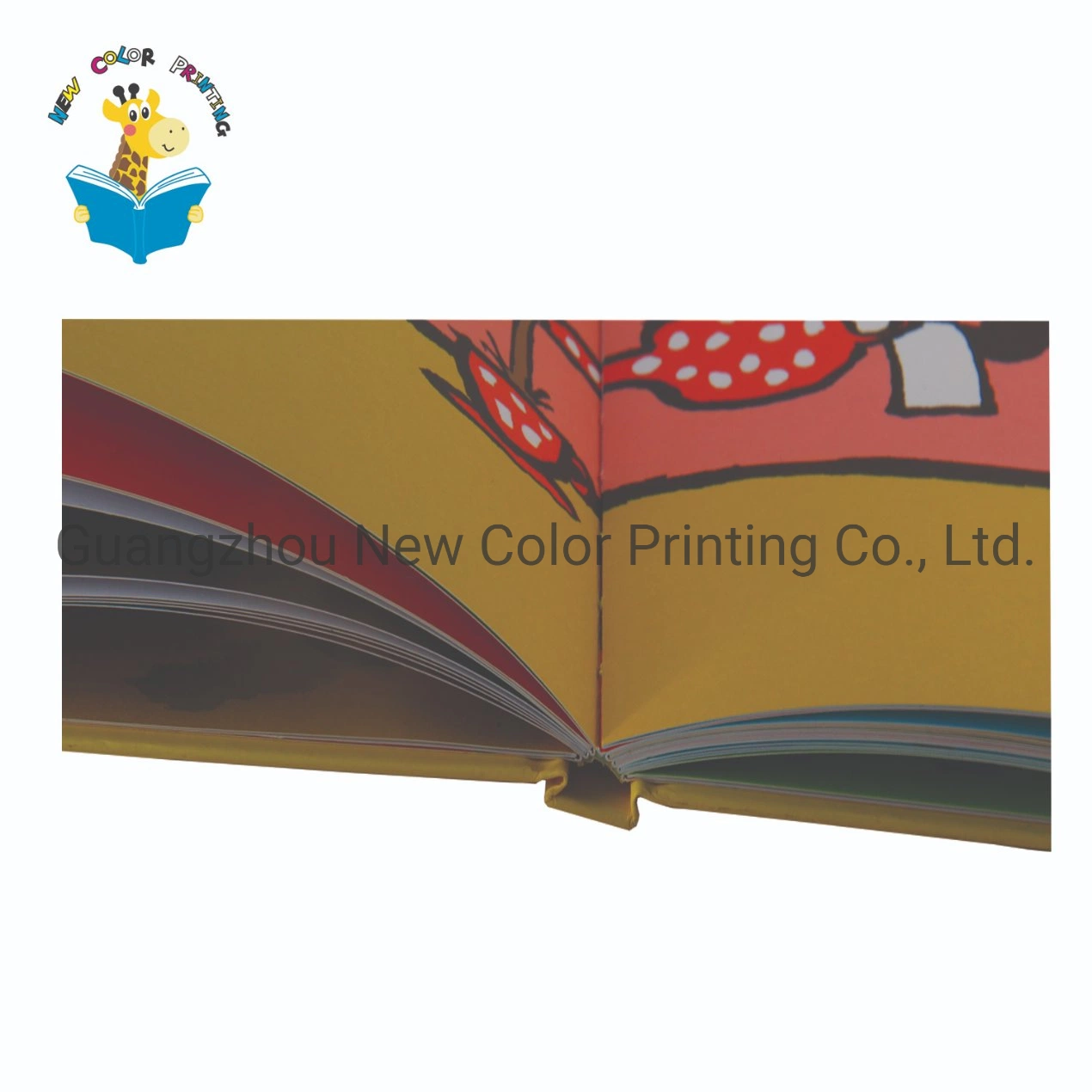 high Quality Casebound Binding Book with Sewing Children Hardcover Book