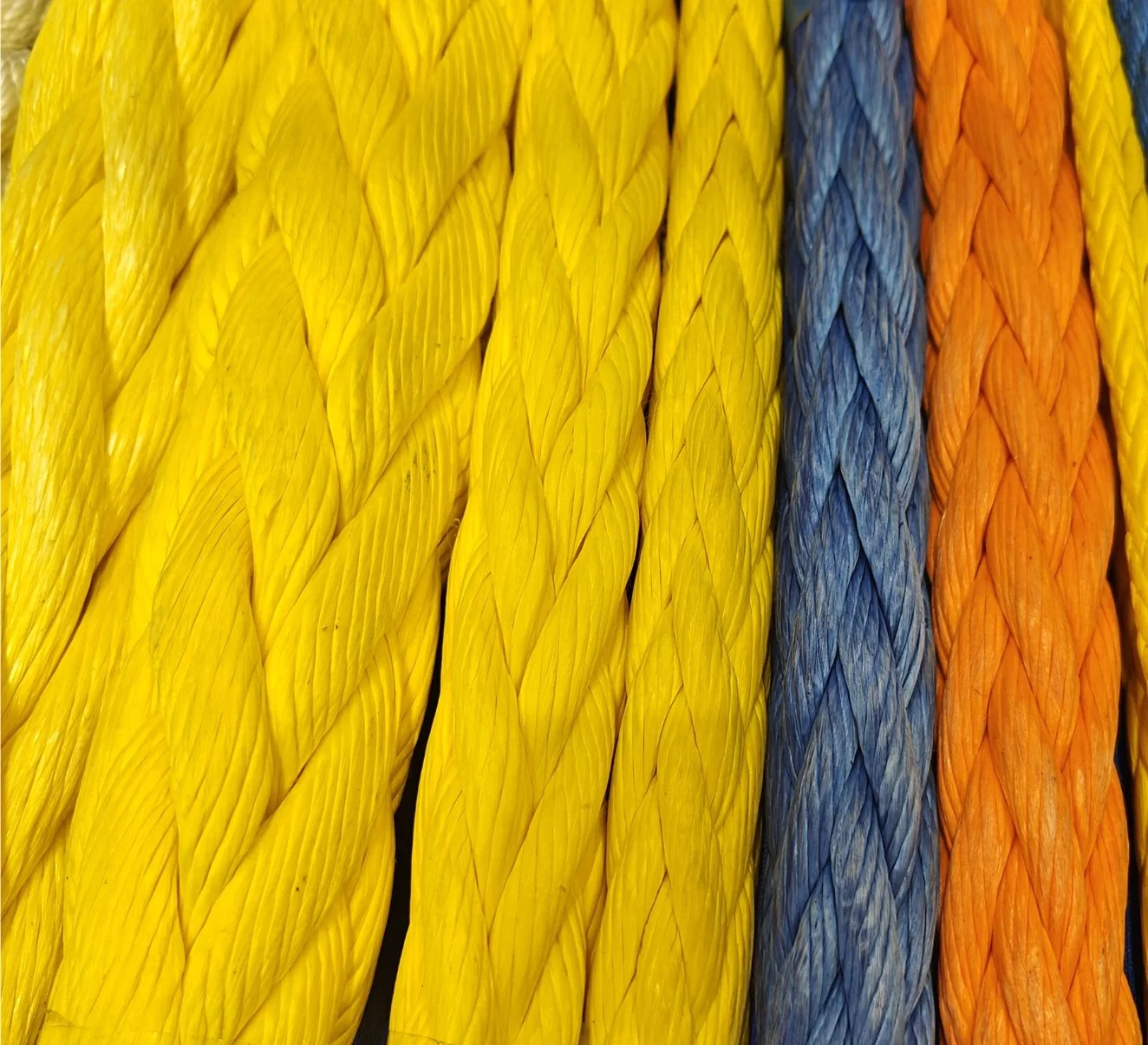 UHMWPE Ropes para el amarre Marino/Industrias de elevación/vela