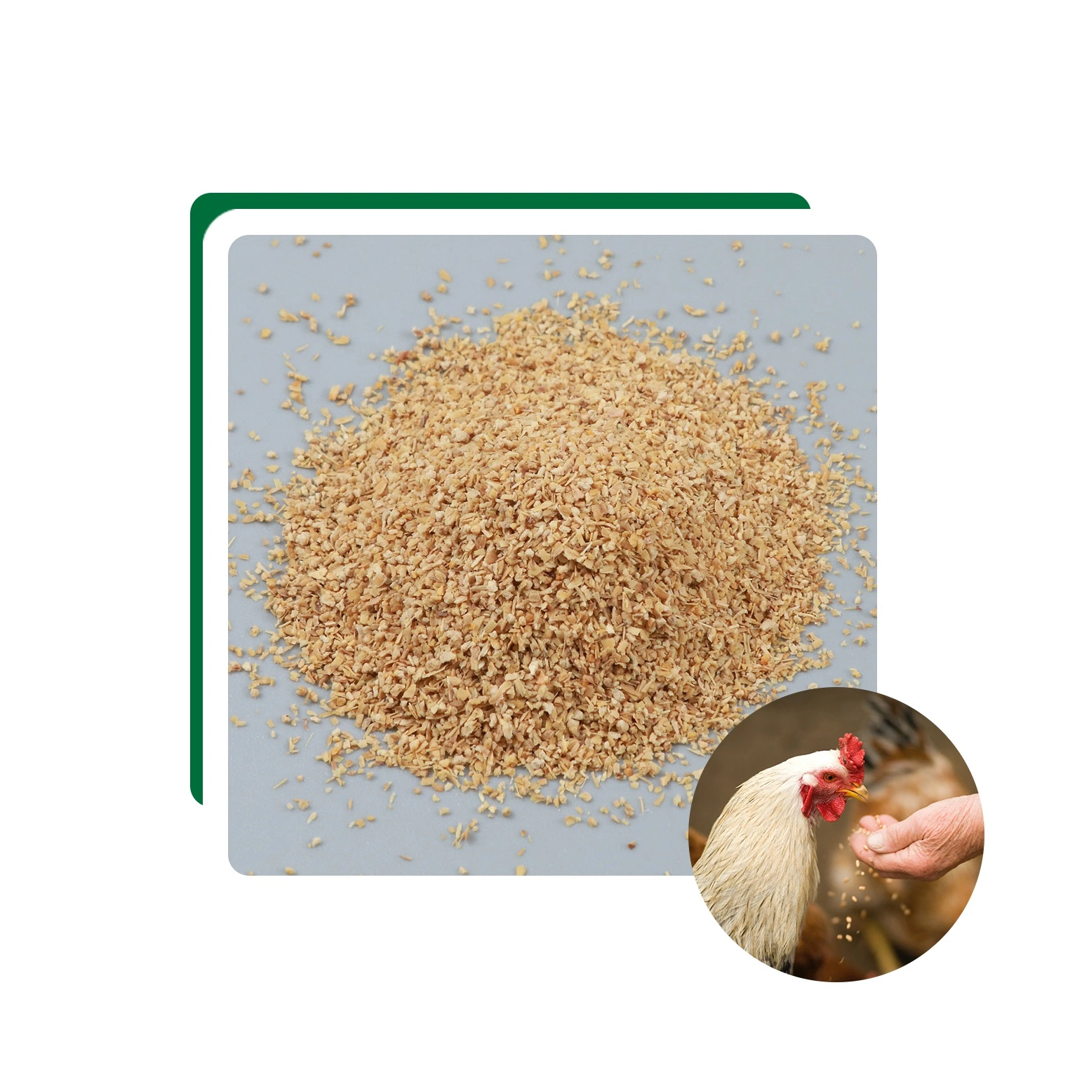 Choline Chloride Corn COB Feed Grade Powder Fami-QS ISO9001 FDA